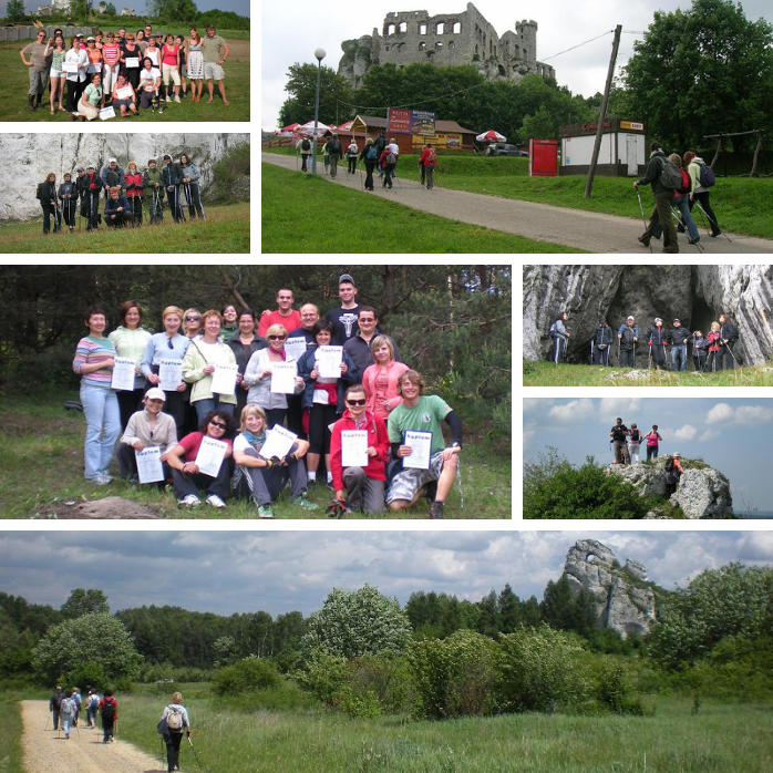 warsztaty nordic walking na jurze